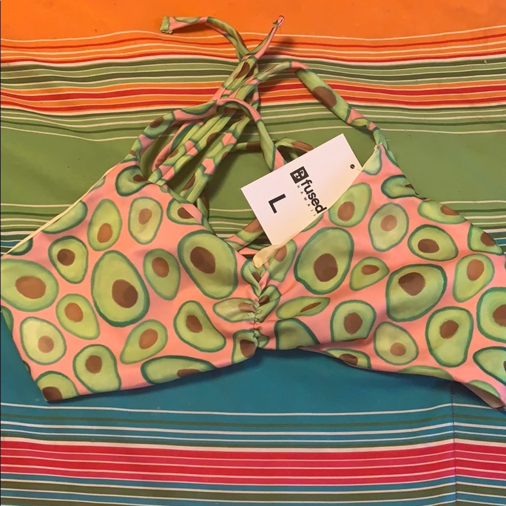 Fused Hawaii bikini top